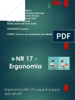 NR-17 Ergonomia
