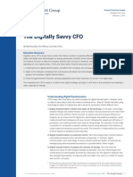 The Digitally Savvy CFO: Executive Summary
