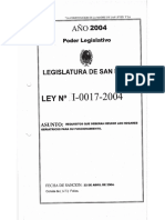 Legajo Ley I-0016-2004