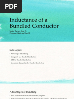 Inductance of A Bundled Conductor