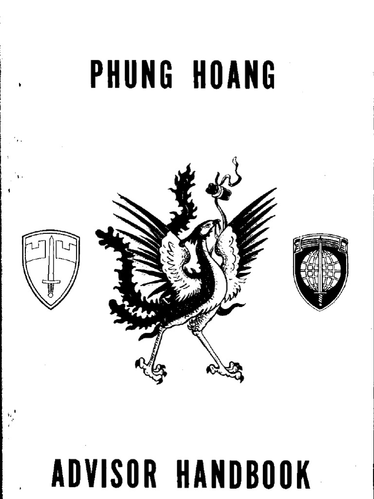 1970 Vietnam Phoenix Program Advisor Handbook | PDF | Vietnam War ...