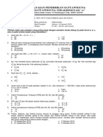 Soal TO Matematika Kelas VI