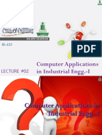 Lecture02 ComputerApplicationsIE1 DrAtifShahzad PDF