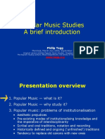 Philip Tag - Popular music Studies