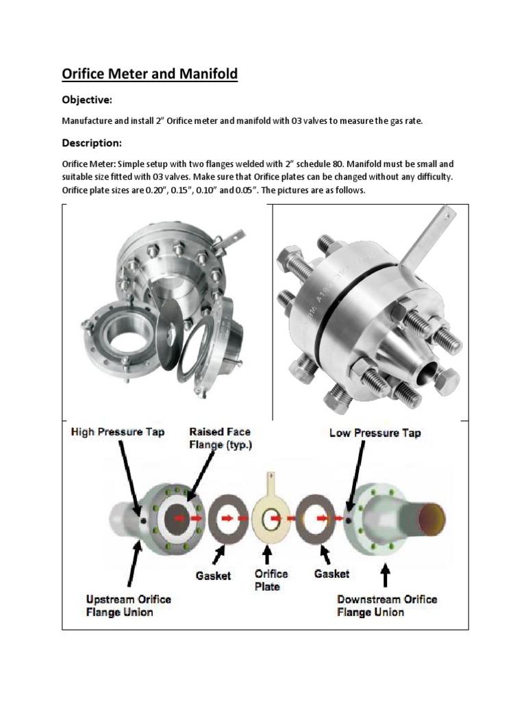 Orifice Meter Detail | PDF
