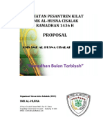 Proposal Pesantren Kilat 1435 H
