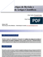 Análise de Artigos de Revisão e Elaboração de Artigos Científicos PDF