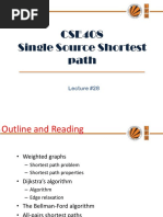 A1836092358 21826 15 2018 Lecture 28 (Single Source Shortest Path)