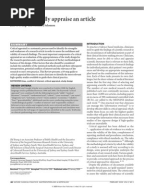 Critical Appraisal Essay
