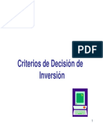 3.Criterios de Decision