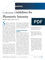 Practical Guide To Plyometric Intensity