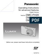 DMC-FH20 Dmc-Fh3 Dmc-Fh1: Operating Instructions For Advanced Features