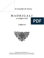 Gesualdo - Madrigals