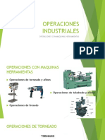Operaciones Industriales - Operaciones Con Maquinas Herramiemtas