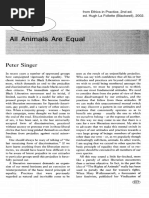 2.1 - Singer - All Animals Are Equal