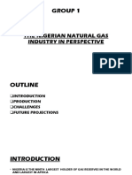 Group 1: The Nigerian Natural Gas Industry in Perspective