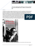 Suicidio última contribución Allende - Enric Llopis