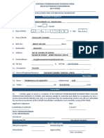 Application Form For Individual Membership Koperasai Ekonomi India