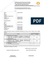 Format Surat Keterangan Melaksanakan Tugas