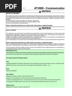 ATV 6xx Communication Parameters