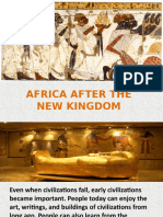 Africa After The New Kingdom 4th