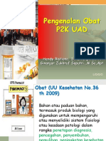 Pengenalan Obat. P2K