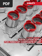 Hilti CFS-COS Firestop Composite Sheet | PDF | Building Engineering ...