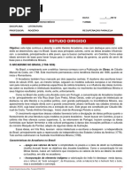 arcadismo estudo dirigido