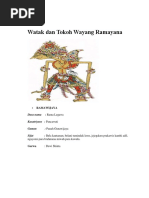 12 Tokoh Wayang Ramayana dan Sifatnya | PDF
