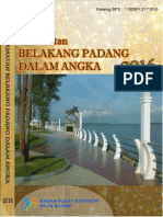 Kecamatan Belakang Padang Dalam Angka 2016