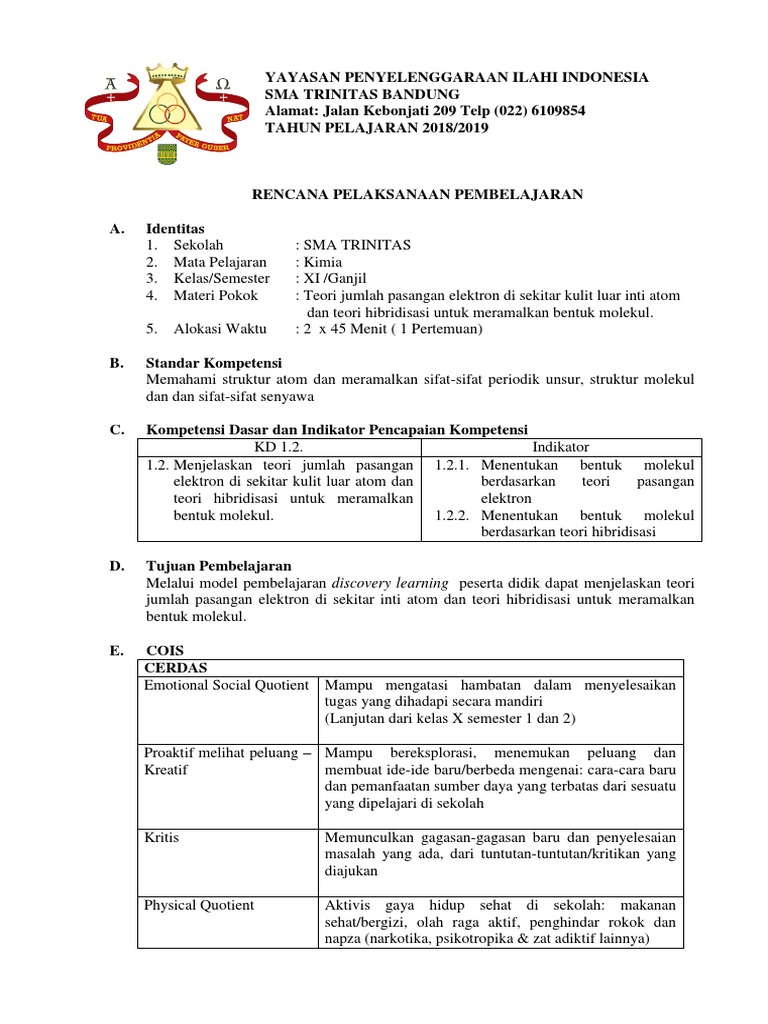 21 Contoh Soal Menentukan Bentuk Molekul Berdasarkan Teori Hibridisasi Kumpulan Contoh Soal