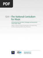 ISM A Framework For Curriculum, Pedagogy and Assessment KS3 Music WEB