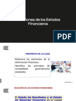 Sesión 19 y 20 - Relaciones Estados Financieros