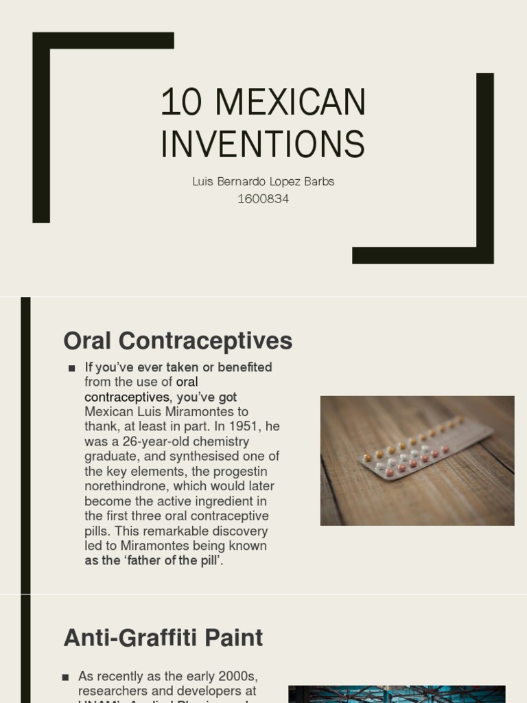 Top 10 Mexican Inventions | PDF | Nature