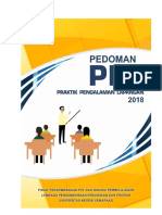 Pedoman PPL Sarjana Pendidikan Unnes Tahun 2018