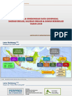 Integrasi Dan Sinkronisasi Peta Daerah Irigasi