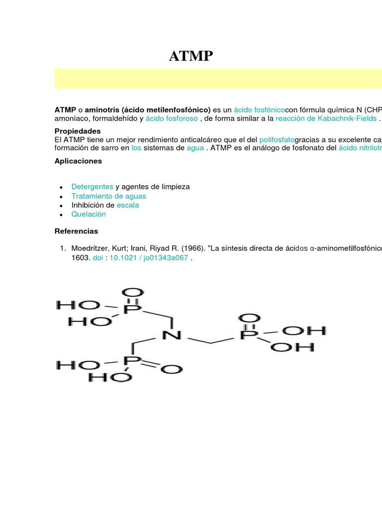 ATMP | PDF | Cocina, comidas y vino | Ciencia y matemáticas