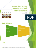 Sirup Fruktosa Dari Tepung Tapioka Dengan Proses Hidrolisis (Tugas IBA)