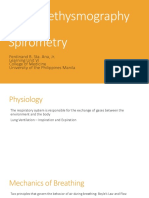 Body Plethysmography & Spirometry Mechanics