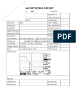 Flaw Detecting Report Template