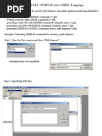 Using LISREL: SIMPLIS and LISREL Language