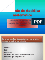 Elemente de Statistica Matematica