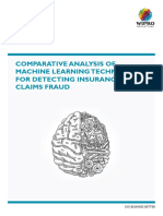 Comparative Analysis of Machine Learning Techniques for Detecting Insurance Claims Fraud