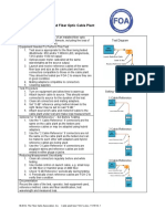 Testing Loss of Installed Fiber Optic Cable Plant: FOA Standard FOA-1