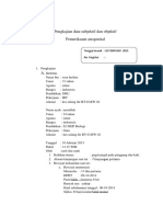 Pengkajian Data Subjektif Dan Objektif