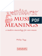 Music's Meanings Philip Tagg