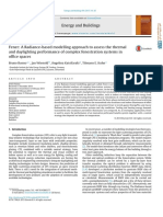 A Radiance Based Modelling Approach to Assess the Thermal and Daylighting Performance of Complex Fenestration Systems in Office Spaces