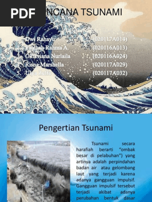 Ppt Bencana Tsunami