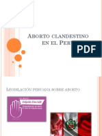 Aborto Clandestino en El Perú (Luisa Fernanda Salas Quispe)