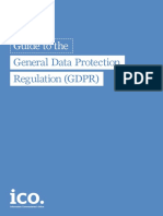 Guide to the General Data Protection Regulation Gdpr 1 0